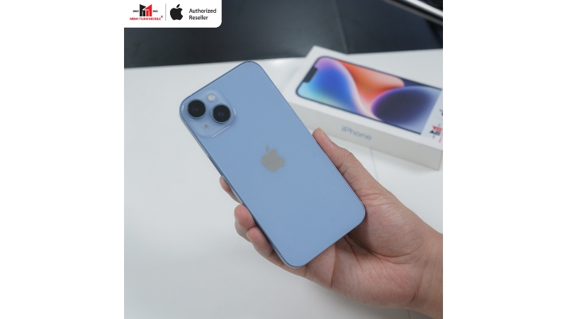 [Kèo Thơm] iPhone 14 128GB Blue - Máy Mới, Chưa Kích Hoạt (*****04XV)-SDJ2YP904XV-4