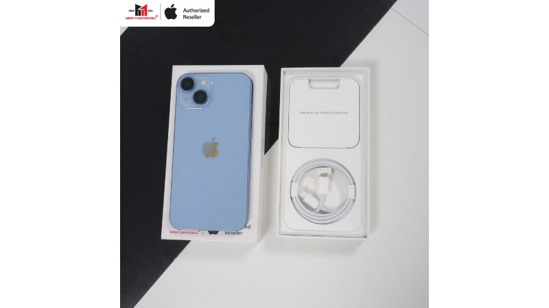 [Kèo Thơm] iPhone 14 128GB Blue - Máy Mới, Chưa Kích Hoạt (*****04XV)-SDJ2YP904XV-2