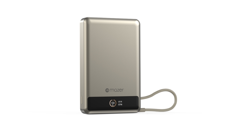 Pin sạc dự phòng Mazer 10.000 mAh PD30W Ai Qi2 MagLink70-M-Ai-MagLink70-NT-3