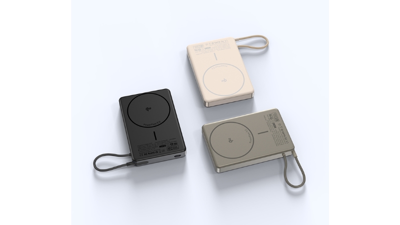 Pin sạc dự phòng Mazer 10.000 mAh PD30W Ai Qi2 MagLink70-M-Ai-MagLink70-NT-20