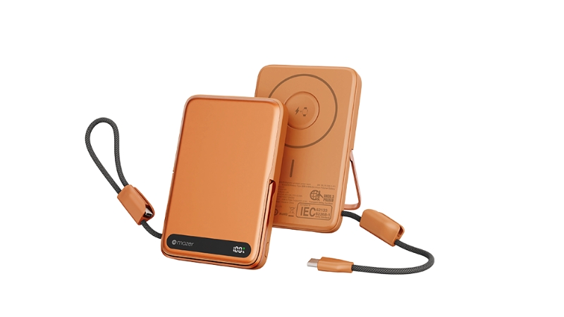 Pin sạc dự phòng Mazer 10.000 mAh PD27W Qi2 MagLink19-M-MagLink19-SO-9
