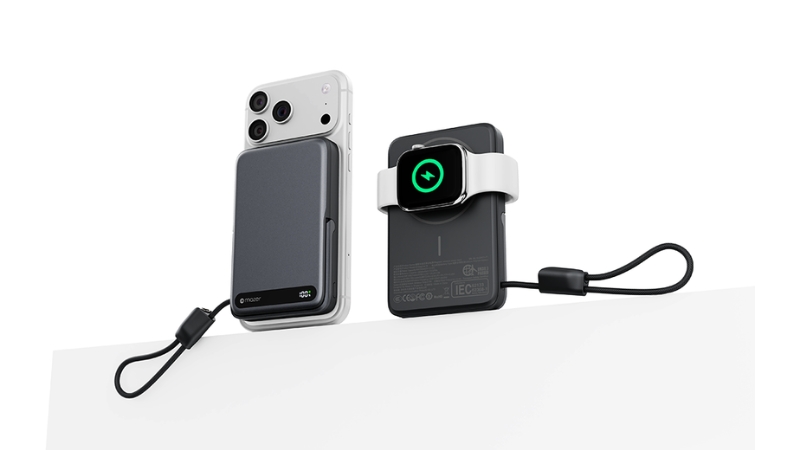 Pin sạc dự phòng Mazer 10.000 mAh PD27W Qi2 MagLink19-M-MagLink19-SO-20