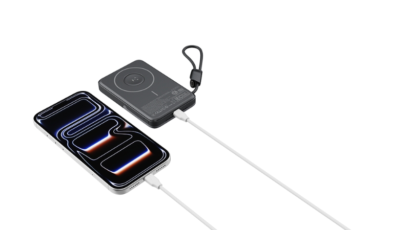 Pin sạc dự phòng Mazer 10.000 mAh PD27W Qi2 MagLink19-M-MagLink19-SO-22