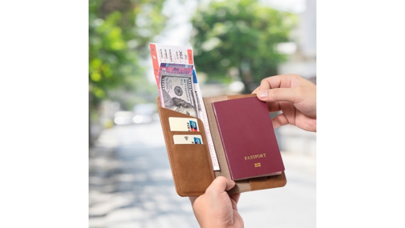 Bao da hộ chiếu Mazer 1 Tag Passport-M-1Tag-Passport-BW-6