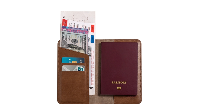 Bao da hộ chiếu Mazer 1 Tag Passport-M-1Tag-Passport-BW-7
