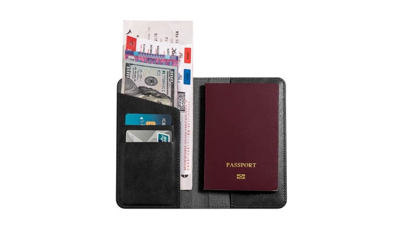 Bao da hộ chiếu Mazer 1 Tag Passport-M-1Tag-Passport-BW-13
