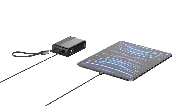 Pin sạc dự phòng Mazer 20.000 mAh 130W PowerCharge tích hợp cáp sạc-M-Ai-PC130L20-V7-BK-7