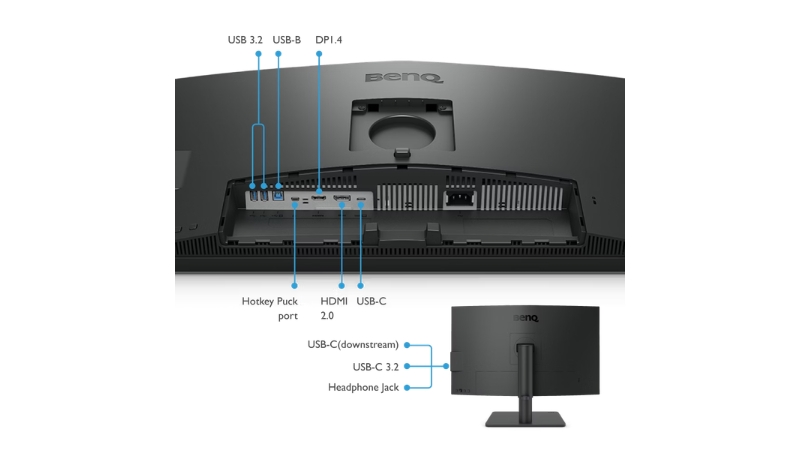 Màn hình BenQ PD2706U 27 inch (IPS UHD 60Hz 5ms 95% P3 HDR400 USB-C)-PD2706U-6