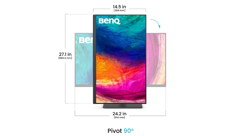 Màn hình BenQ PD2706QN 27 inch (IPS 2K QHD 100Hz 5ms)-PD2706QN-4