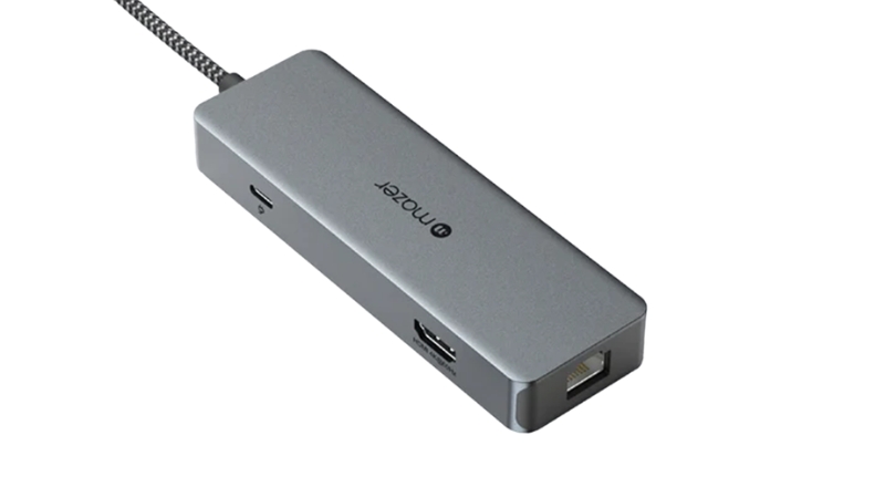 Hub chuyển đổi Type-C Mazer 6 in 1 4K 60Hz 100W Infinite Link Pro Hub-M-Hub61-GY-2