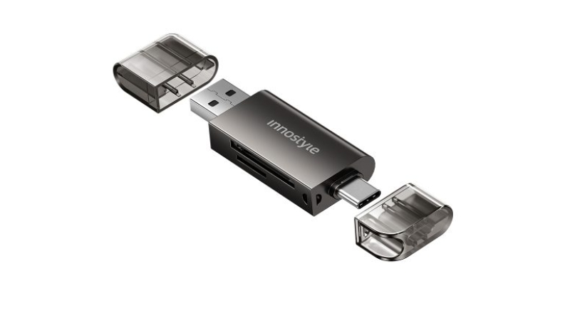 Đầu đọc thẻ nhớ TF SD Innostyle Dual Card Reader Hub-CA-ST3-2