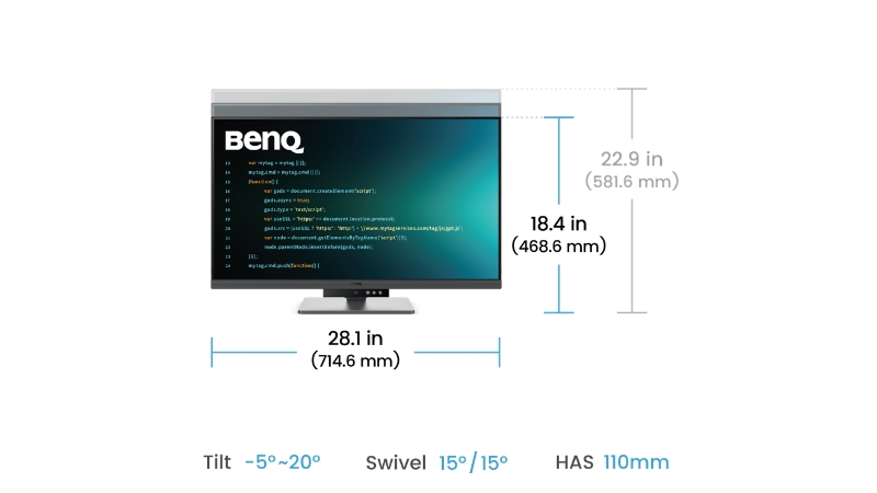 Màn hình BenQ RD320U 32 inch (IPS 4K UHD 60Hz 5ms)-RD320U-9