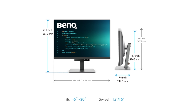 Màn hình BenQ RD280U 28 inch (IPS 4K+ UHD 60Hz 5ms)-RD280U-7