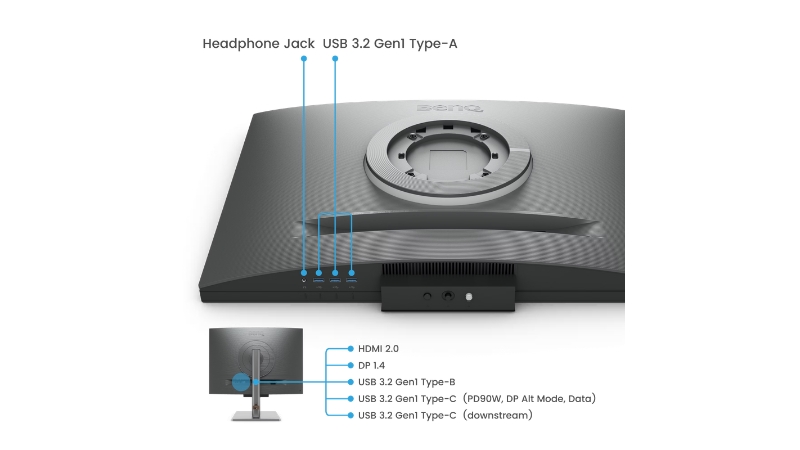 Màn hình BenQ RD280U 28 inch (IPS 4K+ UHD 60Hz 5ms)-RD280U-8