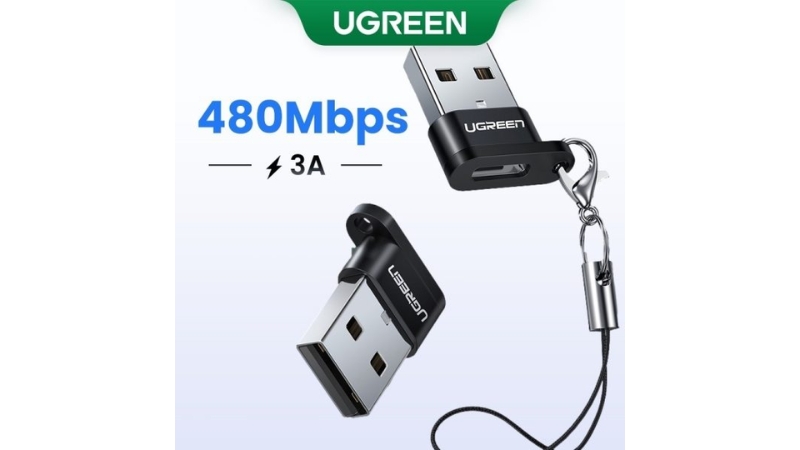 Đầu chuyển đổi USB-A sang Type-C Ugreen US280-50568-4