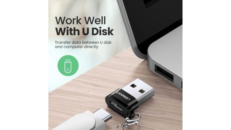 Đầu chuyển đổi USB-A sang Type-C Ugreen US280-50568-9