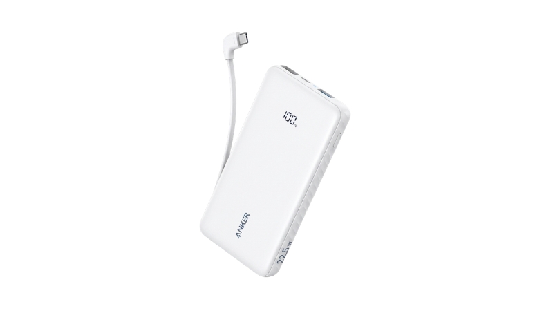 Pin sạc dự phòng Anker 20.000 mAh 22.5W tích hợp cáp Type-C A110E-A110EBSN-3