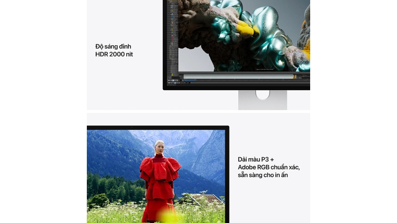 Apple Studio Display XDR Nano-texture Glass Chân Đế Điều Chỉnh Độ Nghiêng Và Độ Cao-MFEP4SA A-5