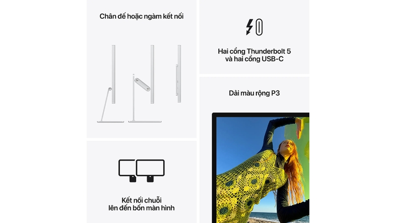 Apple Studio Display Nano-texture Glass Ngàm VESA-MFF24SA A-10
