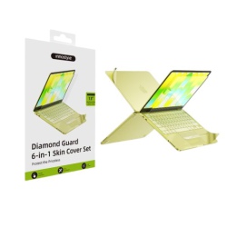 Bộ dán MacBook Neo 13 inch Innostyle 6 in 1 Diamond Guard - ISCS3404BP