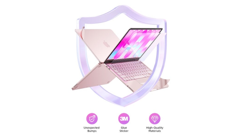 Bộ dán MacBook Neo 13 inch Innostyle 6 in 1 Diamond Guard-ISCS3404BP-6