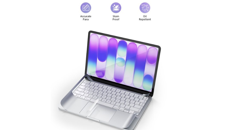 Bộ dán MacBook Neo 13 inch Innostyle 6 in 1 Diamond Guard-ISCS3404BP-7