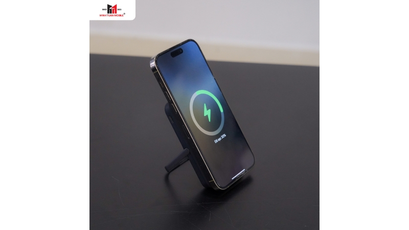 Sạc dự phòng Mophie Essentials Snap+ Powerstation With Stand 10.000 mAh-401117449-22