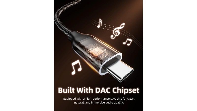 Cổng chuyển OTG Innostyle USB-C to 3.5mm Audio Femal DAC A130GY-A130GY-3