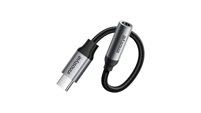 Cổng chuyển OTG Innostyle USB-C to 3.5mm Audio Femal DAC A130GY-A130GY-2
