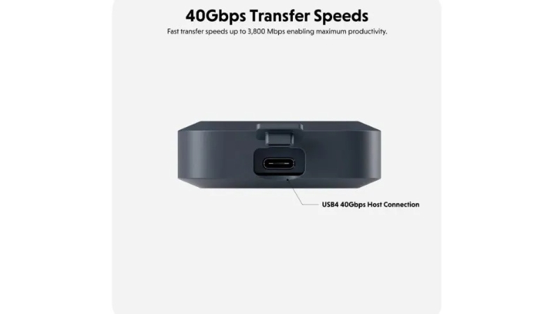 Box ổ cứng SSD HyperDrive Next USB4 NVME SSD Enclosure-HD5001-6