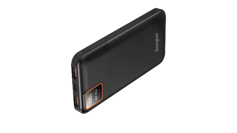 Pin sạc dự phòng Energizer 10.000 mAh 22.5W màn hình Led-UE10073PQBK-3