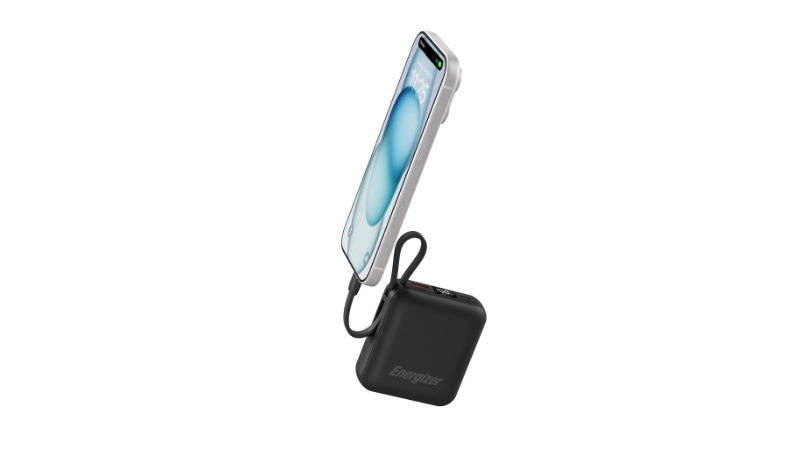 Pin sạc dự phòng Energizer 10.000 mAh 22.5W tích hợp cáp Type-C to Type-C-UE10095PQBK-7