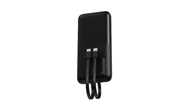 Pin sạc dự phòng Energizer 10.000 mAh 22.5W tích hợp 2 cáp Type-C to Type-C-UE10079PQBK-4