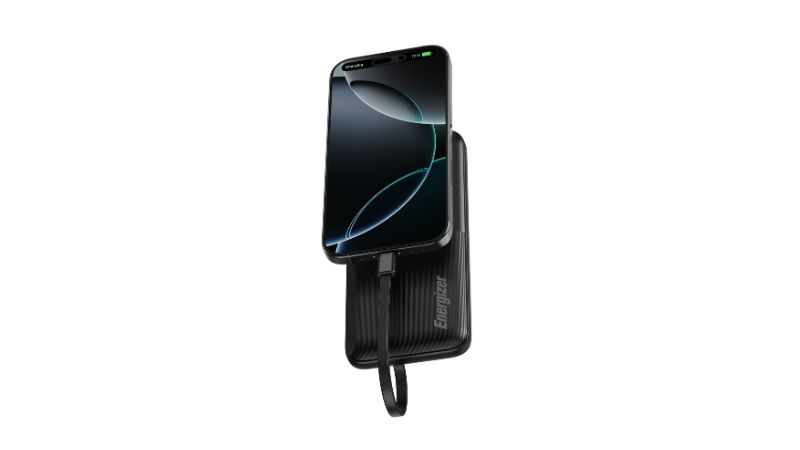 Pin sạc dự phòng Energizer 10.000 mAh 22.5W tích hợp 2 cáp Type-C to Type-C-UE10079PQBK-9