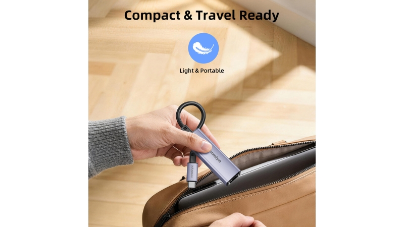 Đầu chuyển OTG Innostyle NexaLink USB-C to LAN RJ45 CR451K-CR451K-6