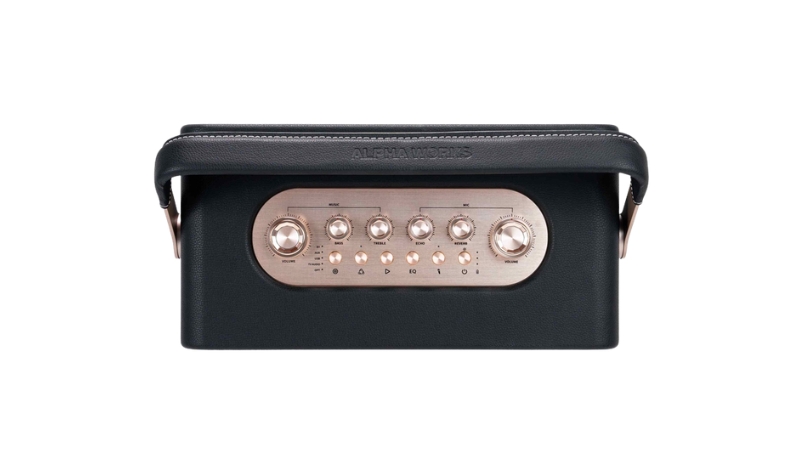 Loa Bluetooth Alpha Works W99 (kèm 2 micro)-AW-W99BLK-6