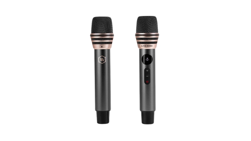 Loa Bluetooth Alpha Works W99 (kèm 2 micro)-AW-W99BLK-8