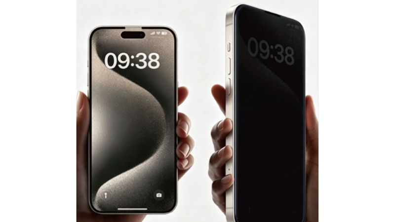Dán kính cường lực chống nhìn trộm iPhone 18 Pro Mipow IRONBULL có khay dán-BJ810-BK-5