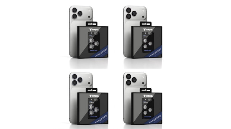 Dán bảo vệ camera iPhone 18 Pro 18 Pro Max Mipow IRONBULL Titanshield-BJ18A-RD-2