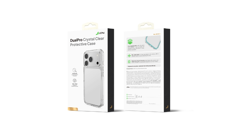 Ốp lưng iPhone 18 Pro Max JCPAL iGuard DualPro trong suốt-JCP4779-6