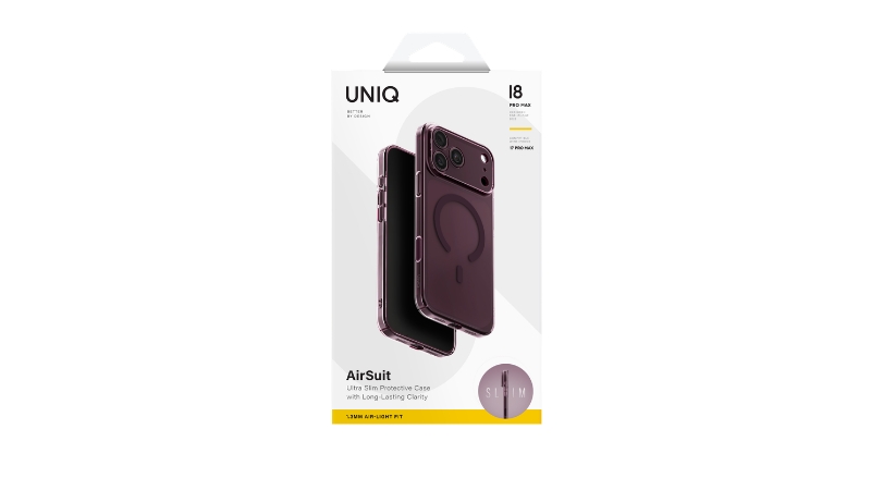 Ốp lưng Magsafe iPhone 18 Pro Max UNIQ AirSuit trong suốt-UNIQ-IP6.9P(2026)-ASMGCLR-13