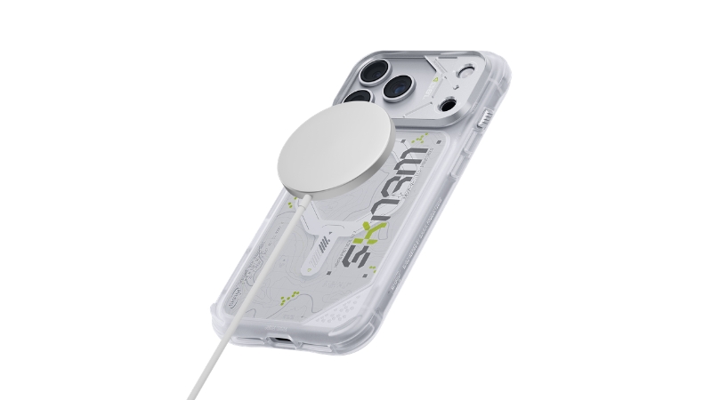 Ốp lưng Magsafe iPhone 18 Pro Max Skinarma Sonar-SK-2026IPP6.9-SONAR-WHT-3