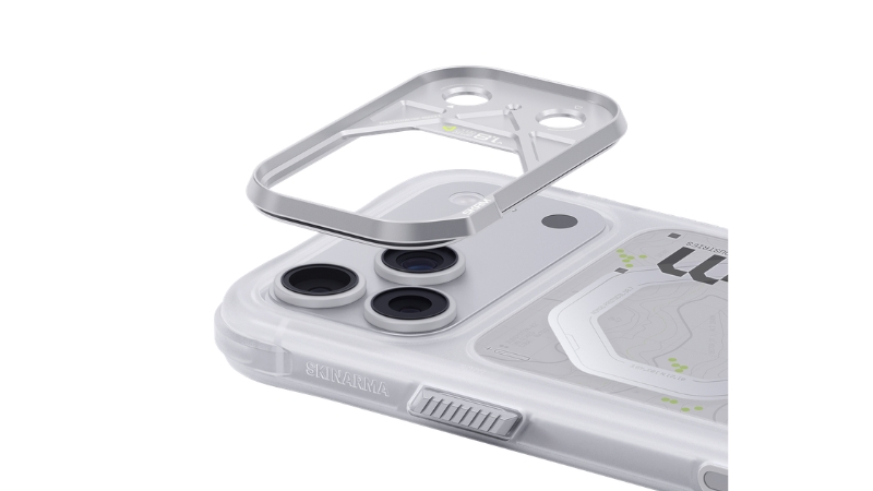 Ốp lưng Magsafe iPhone 18 Pro Max Skinarma Sonar-SK-2026IPP6.9-SONAR-WHT-2