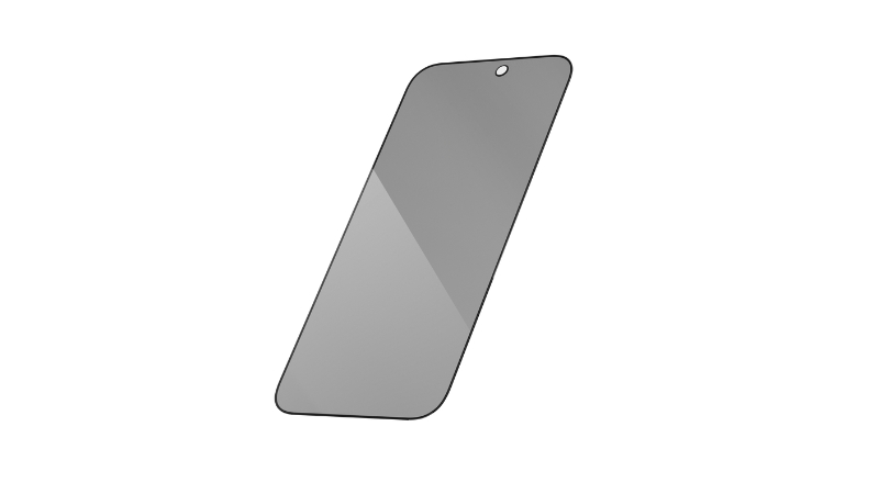 Dán kính cường lực chống nhìn trộm iPhone 18 Pro Max ZAGG Elite Edge-100122763-4
