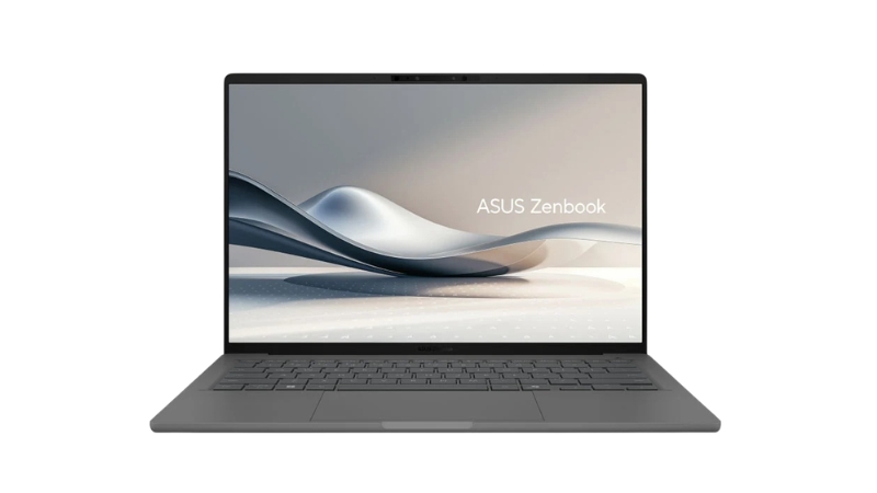 Laptop ASUS Zenbook A14 UX3407NA-QD254W (Snapdragon X2 Elite X2E88100 | 32GB LPDDR5x | 1TB | Qualcomm Adreno GPU | 14 inch OLED FHD | Windows 11 | Xám)-UX3407NA-QD254W-5