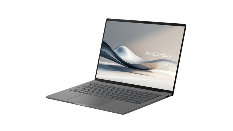 Laptop ASUS Zenbook A14 UX3407NA-QD254W (Snapdragon X2 Elite X2E88100 | 32GB LPDDR5x | 1TB | Qualcomm Adreno GPU | 14 inch OLED FHD | Windows 11 | Xám)-UX3407NA-QD254W-6