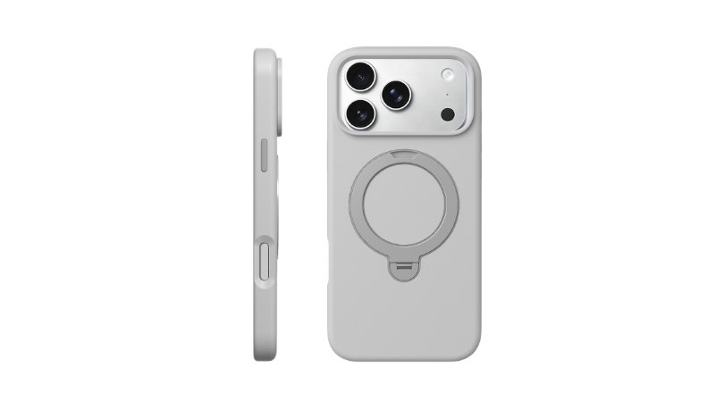 Ốp lưng MagSafe iPhone 18 Pro Max 17 Pro Max Mipow IronBull SiliconEX Stand-MSD18B-RD-10