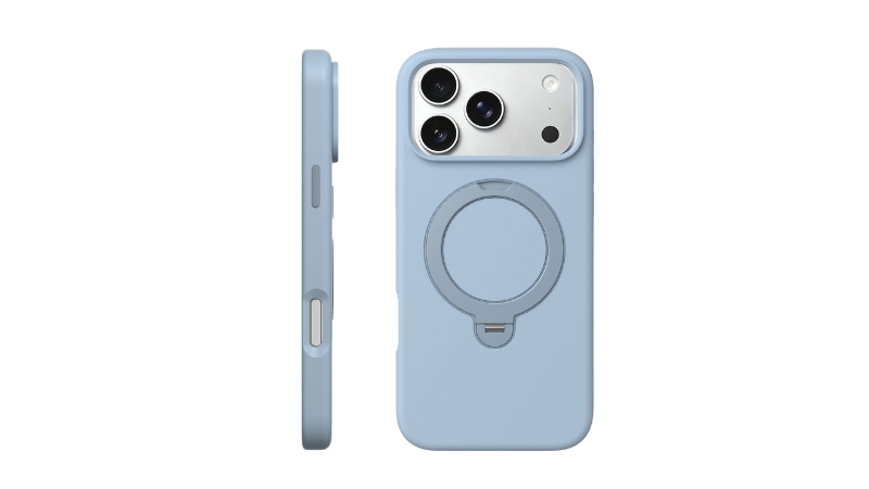 Ốp lưng MagSafe iPhone 18 Pro Max 17 Pro Max Mipow IronBull SiliconEX Stand-MSD18B-RD-14