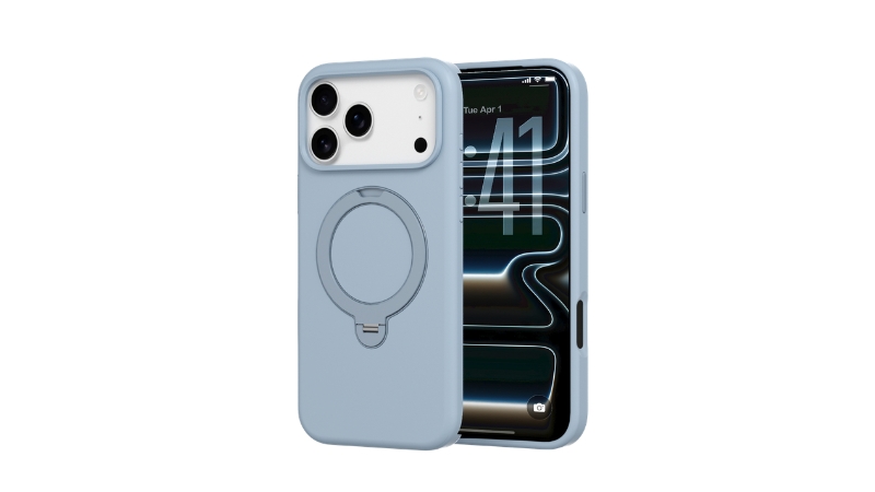 Ốp lưng MagSafe iPhone 18 Pro Max 17 Pro Max Mipow IronBull SiliconEX Stand-MSD18B-RD-17