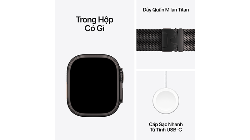 Apple Watch Ultra 4 (2026) 49mm 5G Viền Titan Dây Titan-MJA84SA A-7